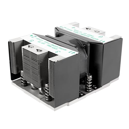 SilverStone Xenon SST-XE02-SP5B CPU-Kühler 2U SP5 Schwarz 400W