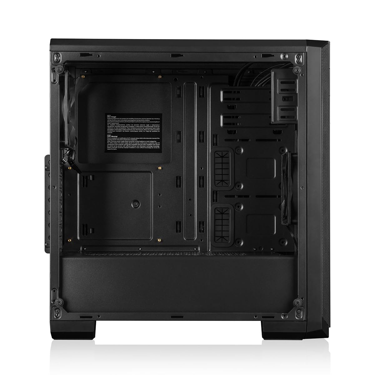 Modecom Oberon Pro Glas Midi-Tower Gehäuse Schwarz