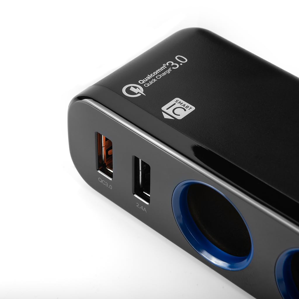 Modecom Royal CG2U2Q Kfz-Ladegerät 2x USB QC 3.0