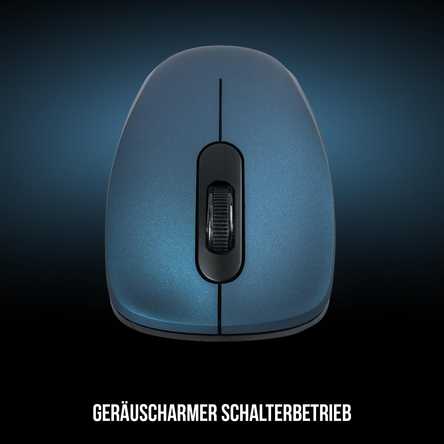 Modecom Mice MC-WM10S Funkmaus blau leise 2,4 GHz