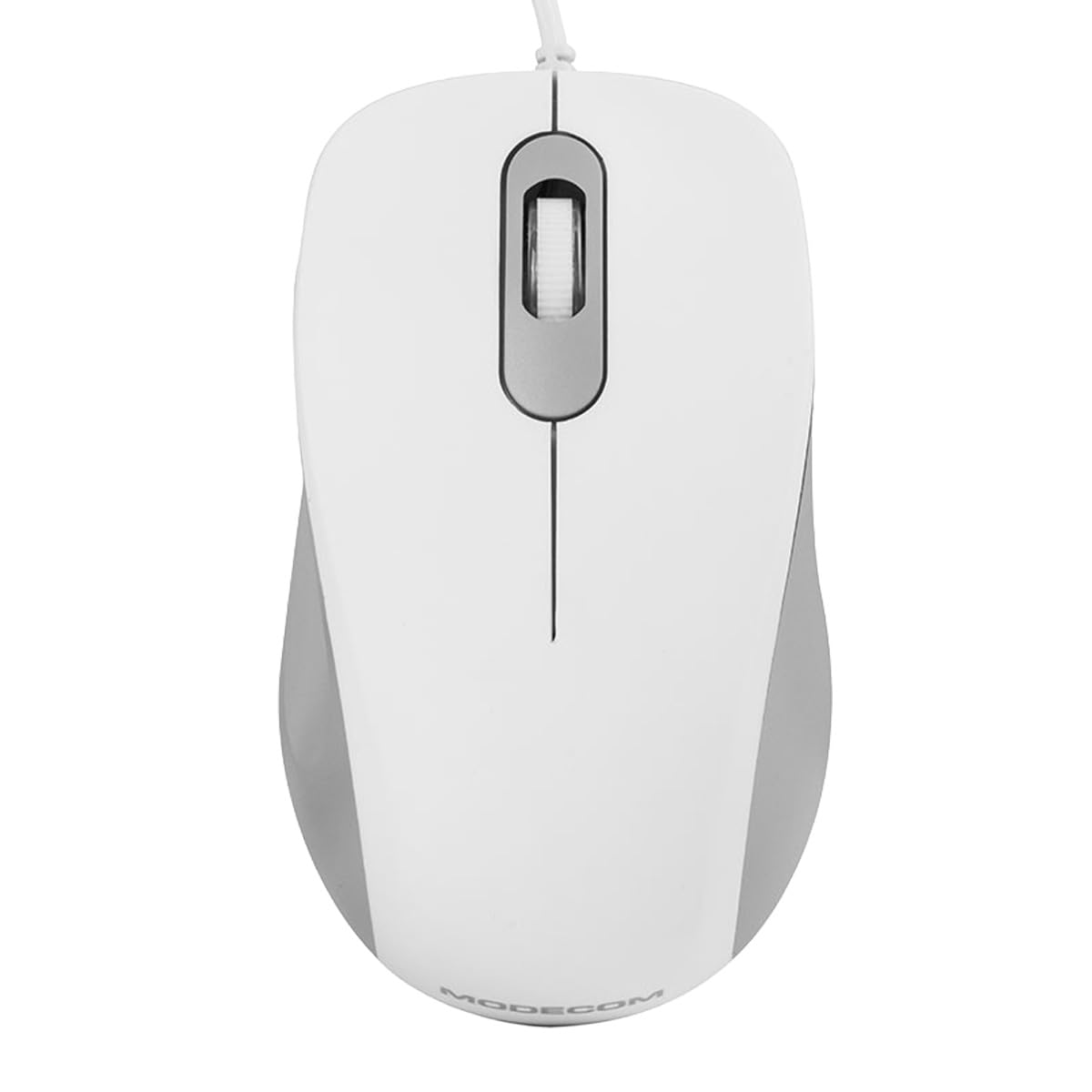 Modecom MC-M10S Maus weiß USB silent optisch