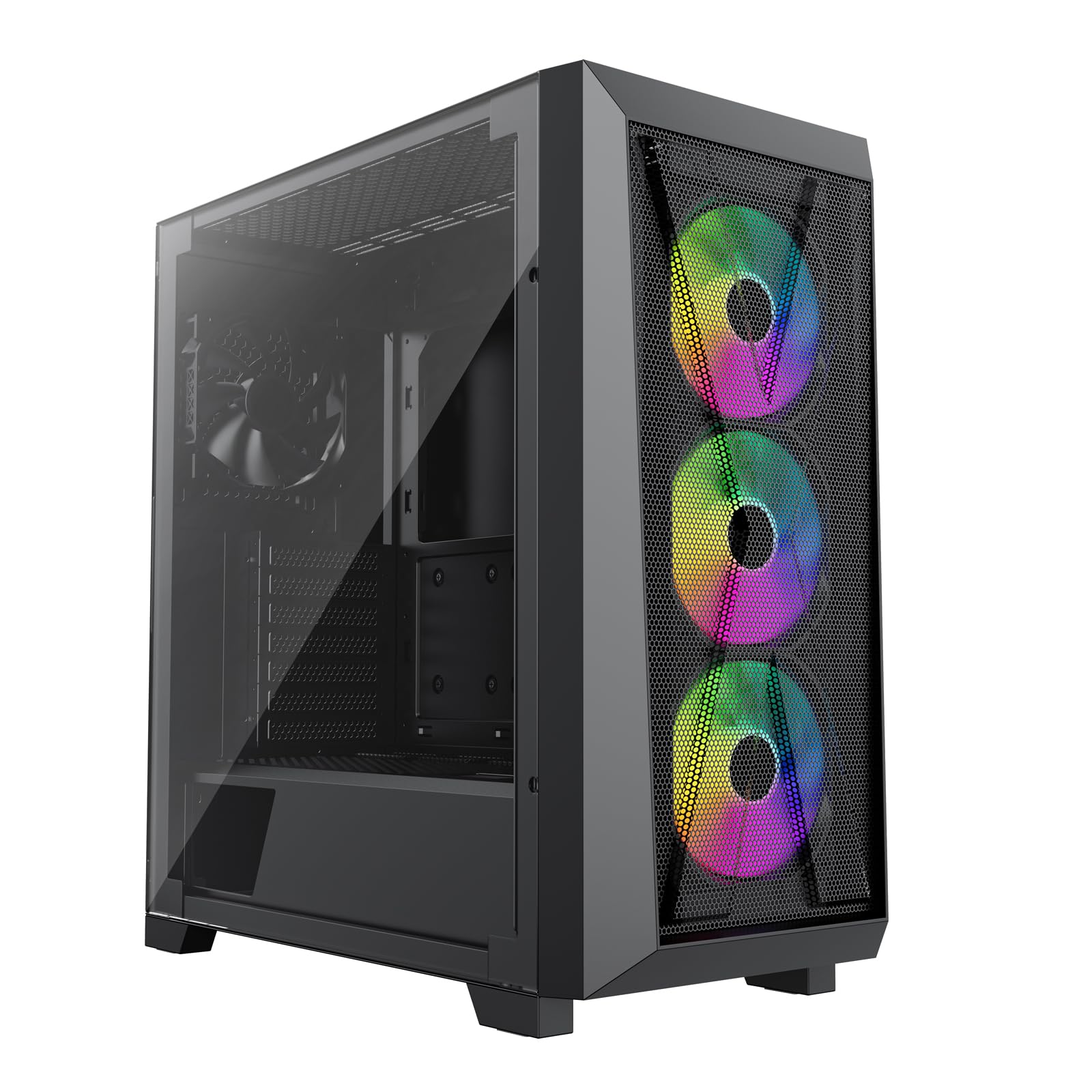 Xilence Xilent X X912.ARGB ATX Gehäuse schwarz Mesh