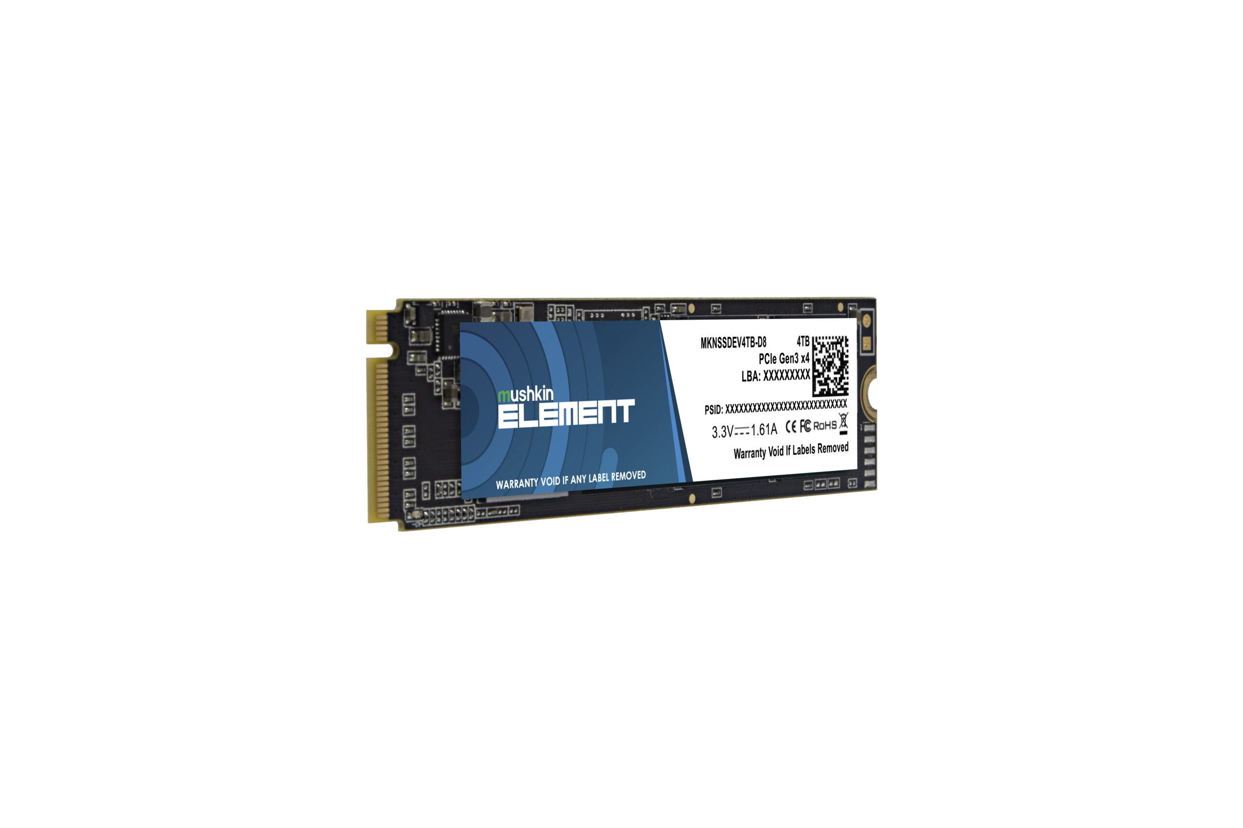 Mushkin Element 4TB Interne SSD MKNSSDEV4TB-D8