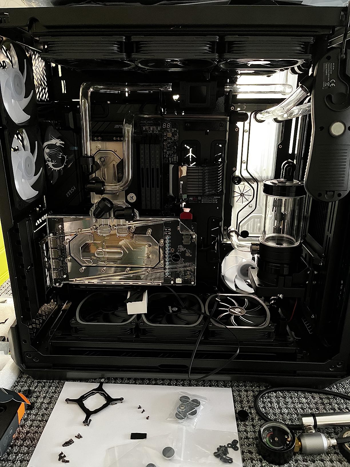 Cooler Master HAF 700 EVO Gehäuse Titangrau Big-Tower