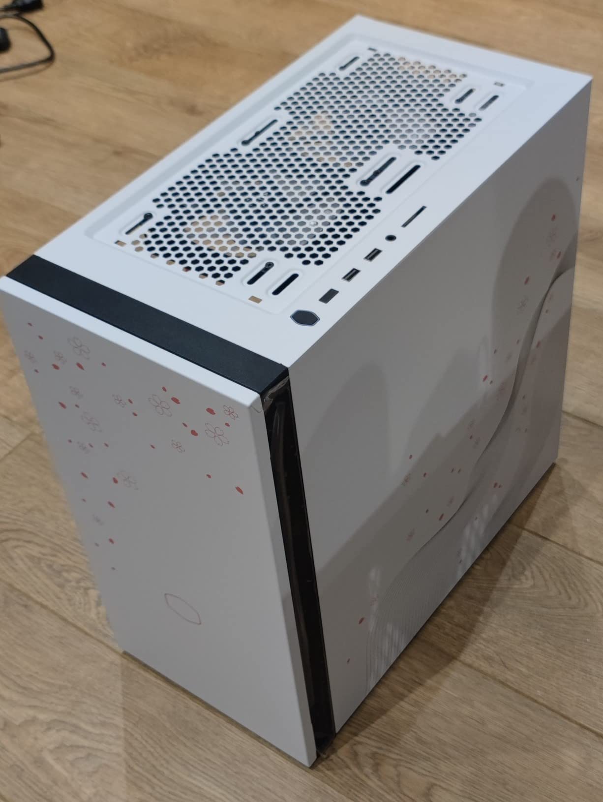 Cooler Master Silencio S400 Sakura Mini-Tower Gehäuse weiß