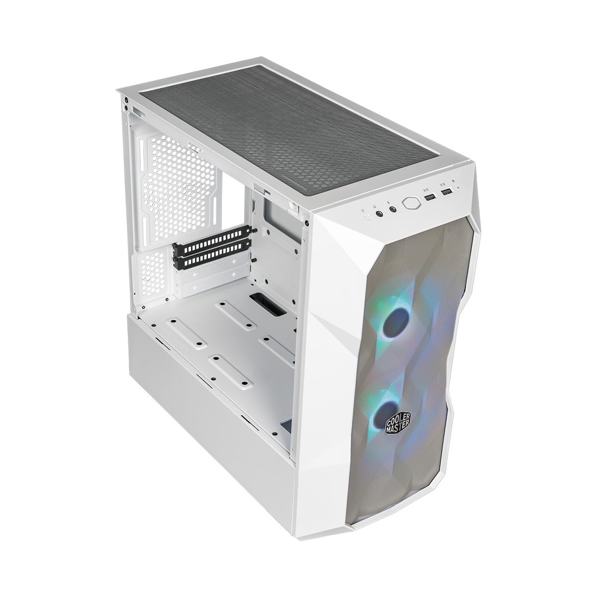 Cooler Master TD300 Mesh White Mini-Tower Gehäuse ARGB