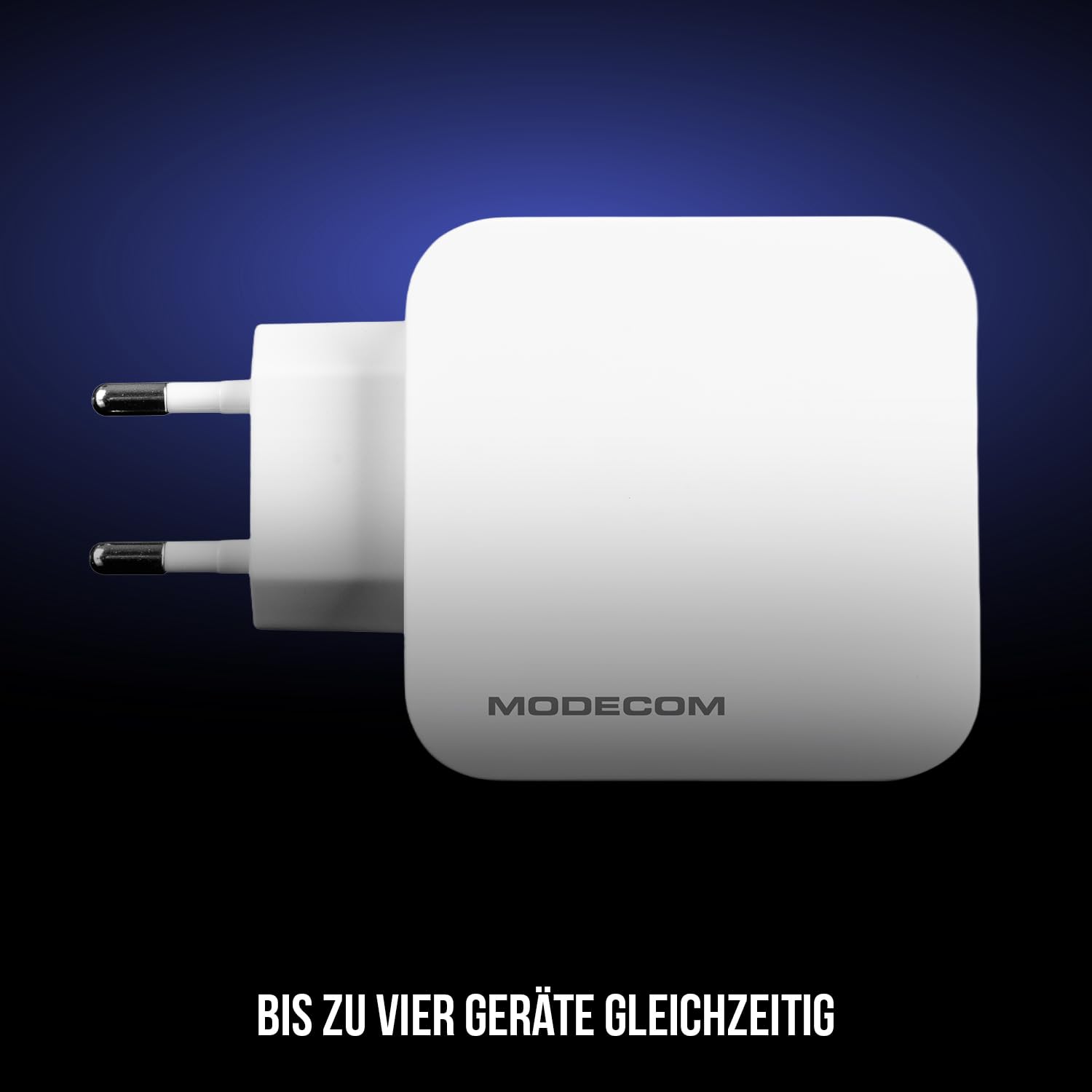 Modecom MC-4U USB-Schnellladegerät 4-Port 40W 2.4A