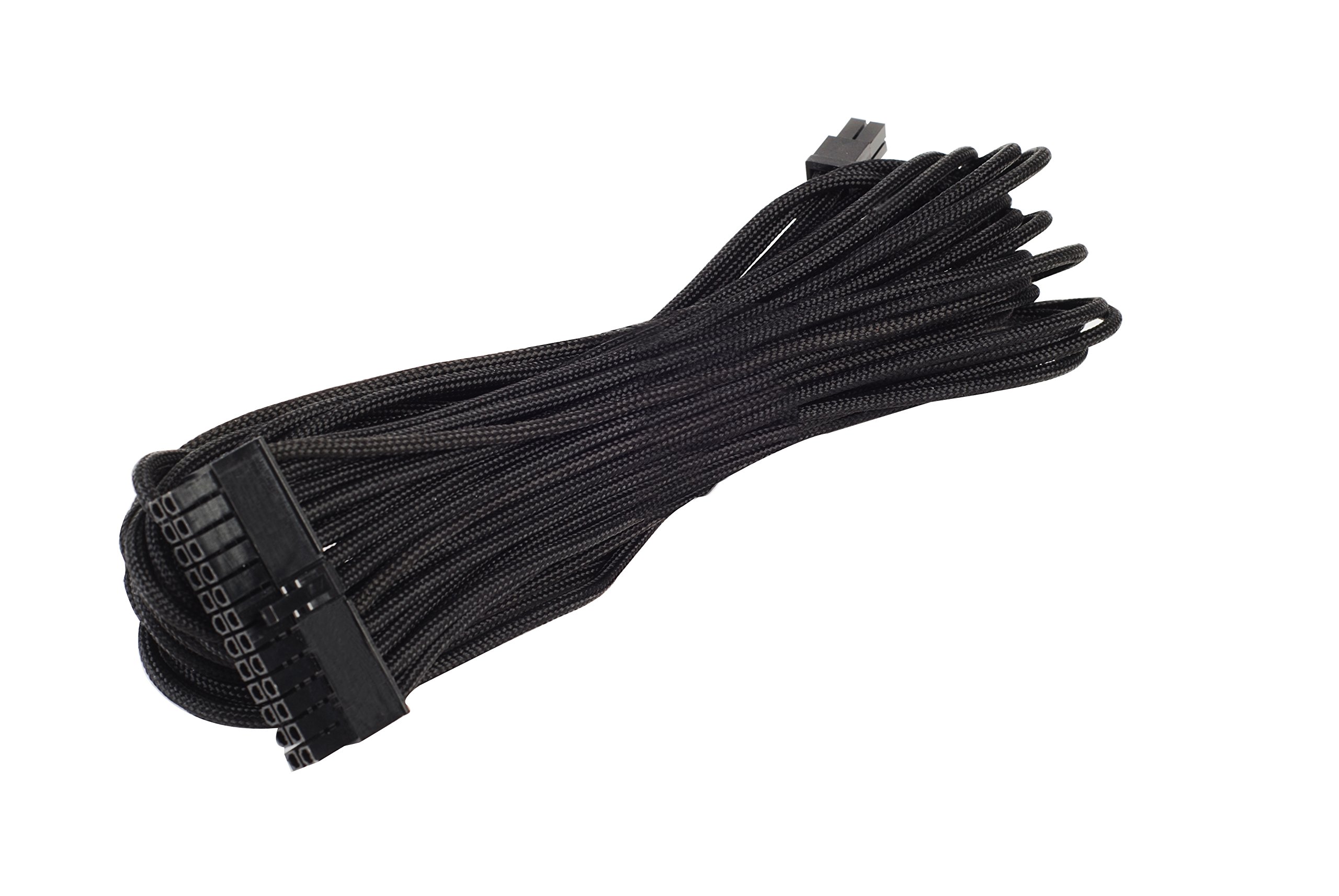 SilverStone PP06B-MB55 Netzteilkabel 24Pin 55cm schwarz