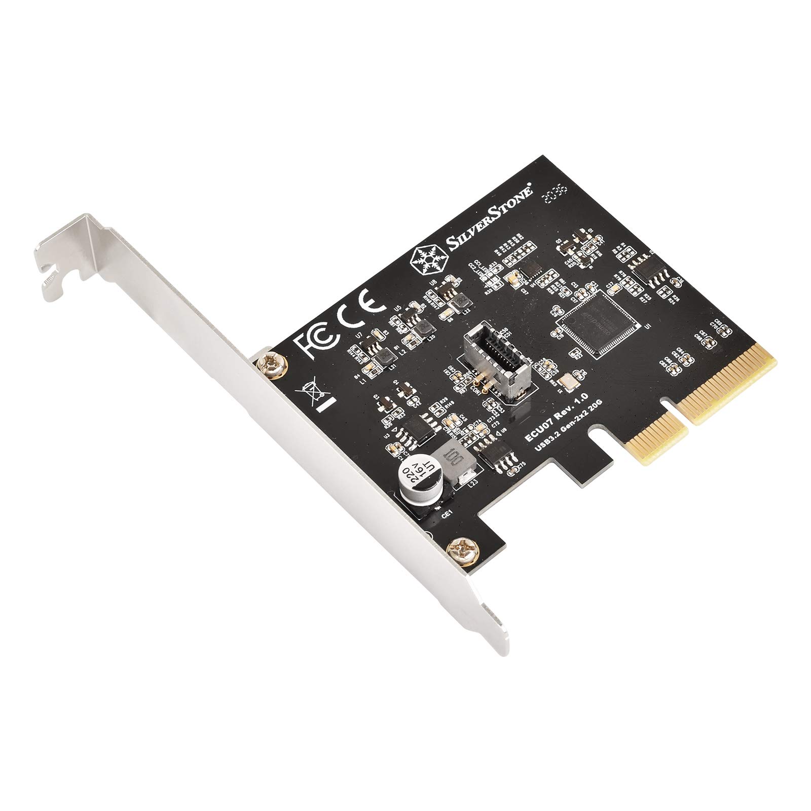 SilverStone Work Station ECU07 USB-Karte 20Gbps Type-C PCIe