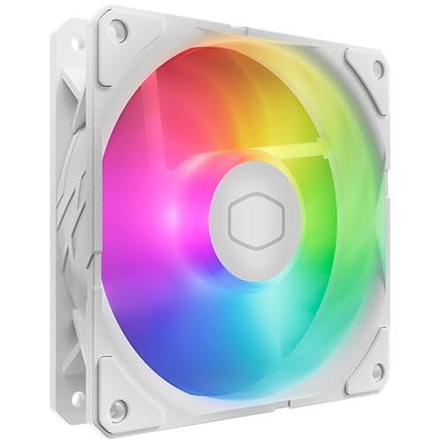 Cooler Master SickleFlow Edge 120 ARGB Gehu00e4uselu00fcfter weiu00df 120mm