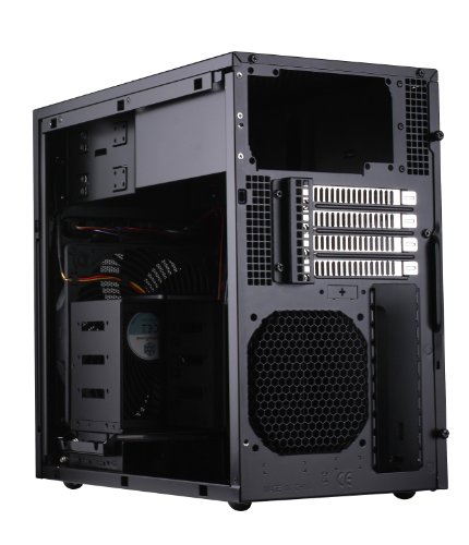 SilverStone Temjin TJ08-E Mini Tower Gehäuse Micro-ATX schwarz
