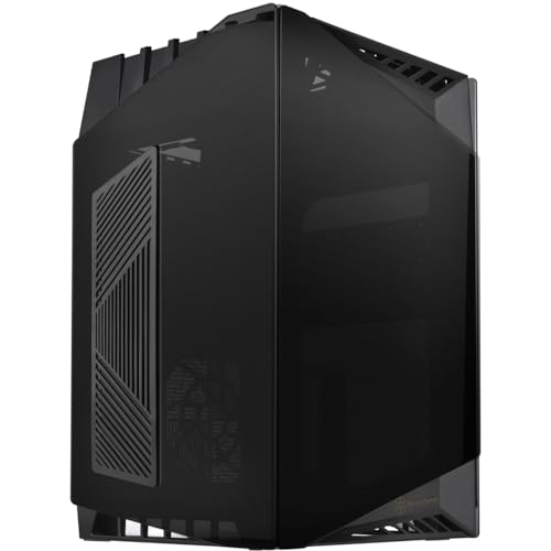 SilverStone LD03B-AF Lucid Mini-ITX Gehäuse Glas Schwarz