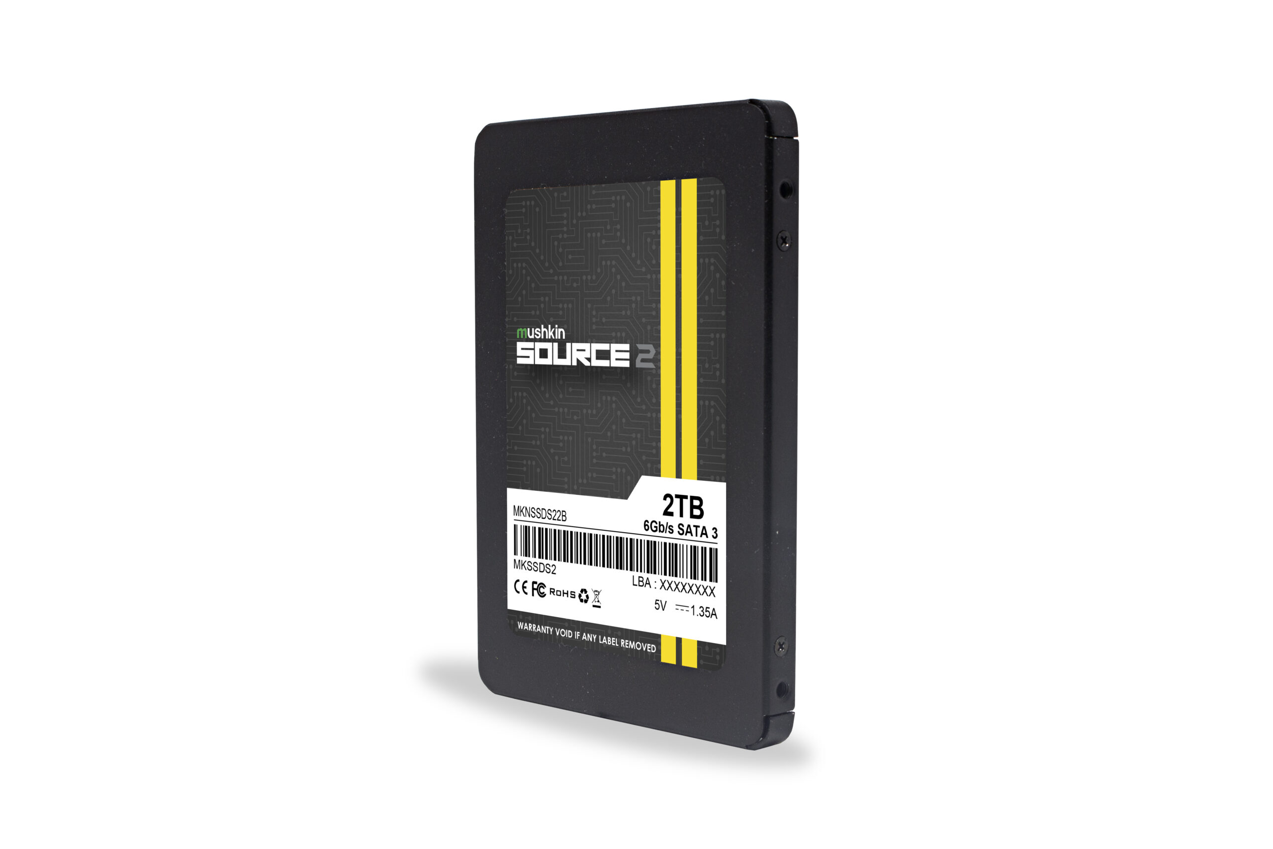 Mushkin SOURCE 2 MKNSSDS22TB SSD 2TB intern