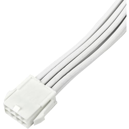 SilverStone Essential PP07E-PCI8W PCIe Verlängerungskabel Weiß
