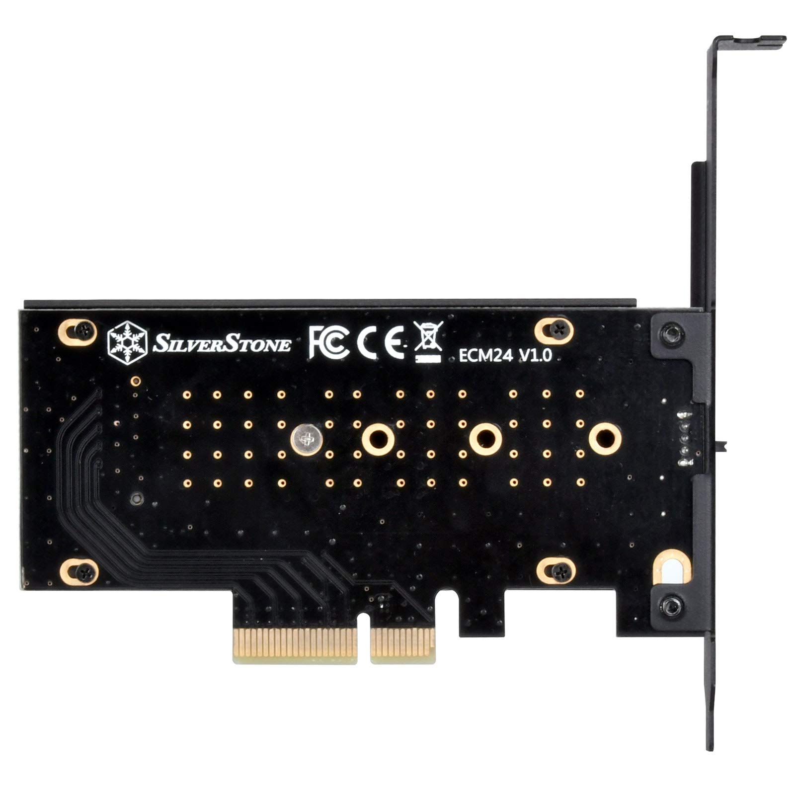 SilverStone Case Storage SST-ECM24 NVMe Adapter PCIe mit Kühler