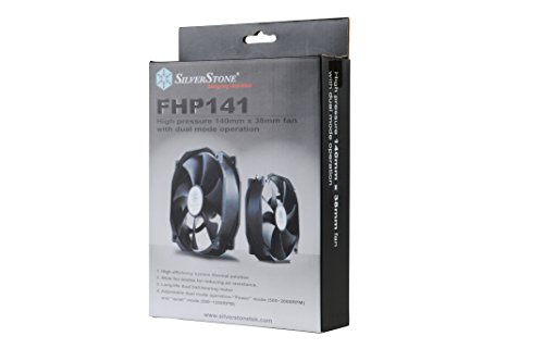 SilverStone FHP141 V2.0 Gehäuselüfter 140mm PWM schwarz