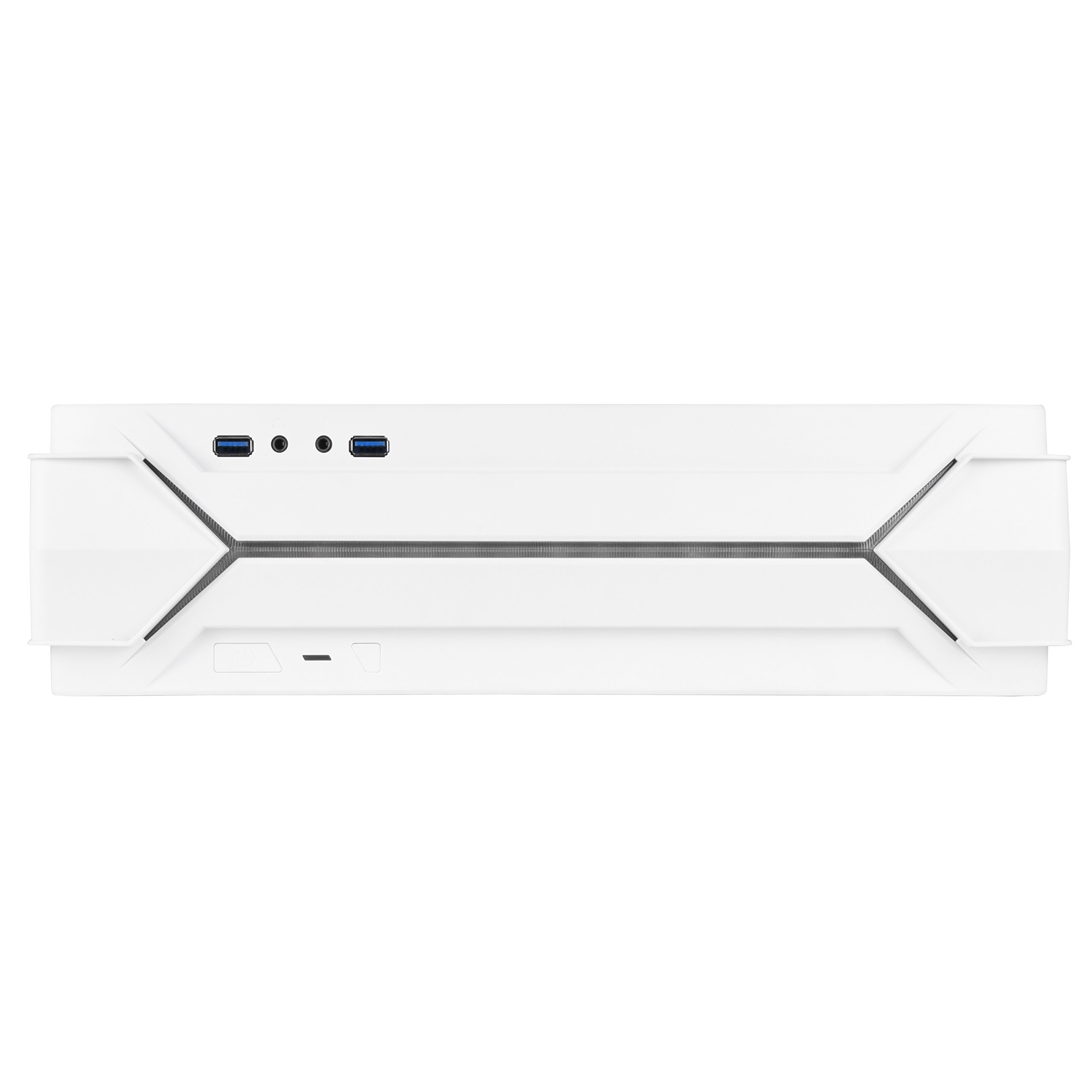 SilverStone RAVEN RVZ03W-ARGB Mini-ITX Gehäuse Weiß ARGB SFF