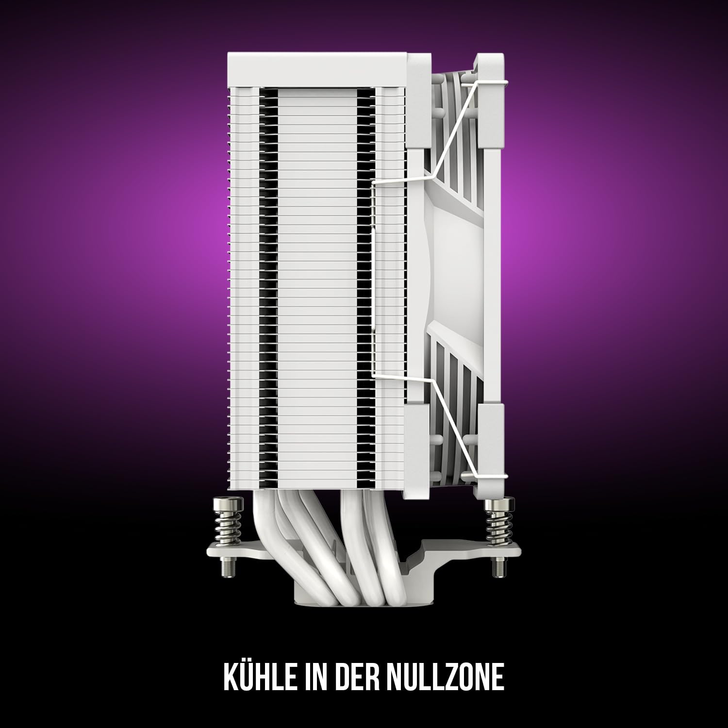 Modecom Volcano T202 LCD ARGB CPU-Kühler weiß Display