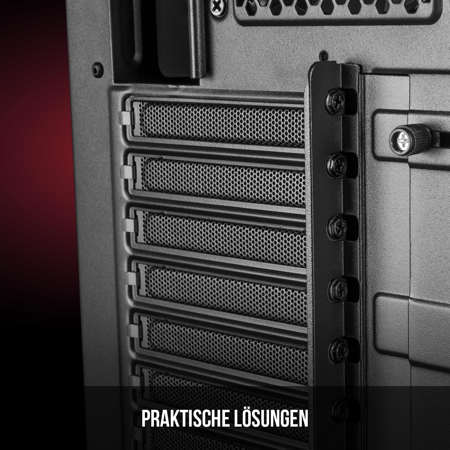 Modecom Oberon Pro Silent Midi-Tower Schwarz Metall