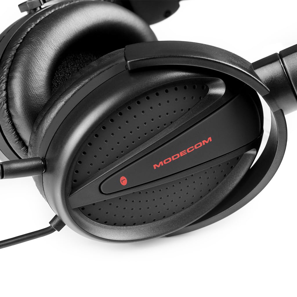 Modecom MC-828 Striker Headset kabelgebunden mit Mikrofon