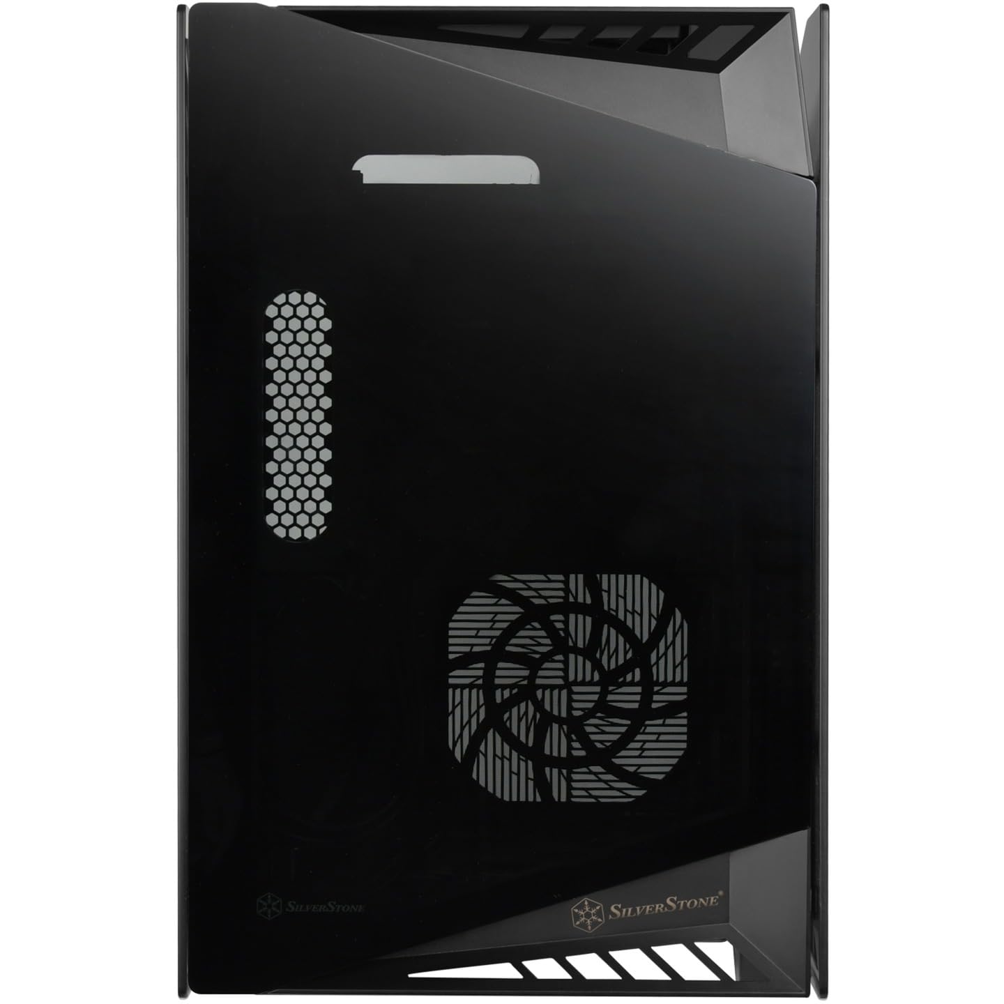 SilverStone LD03B-AF Lucid Mini-ITX Gehäuse Glas Schwarz
