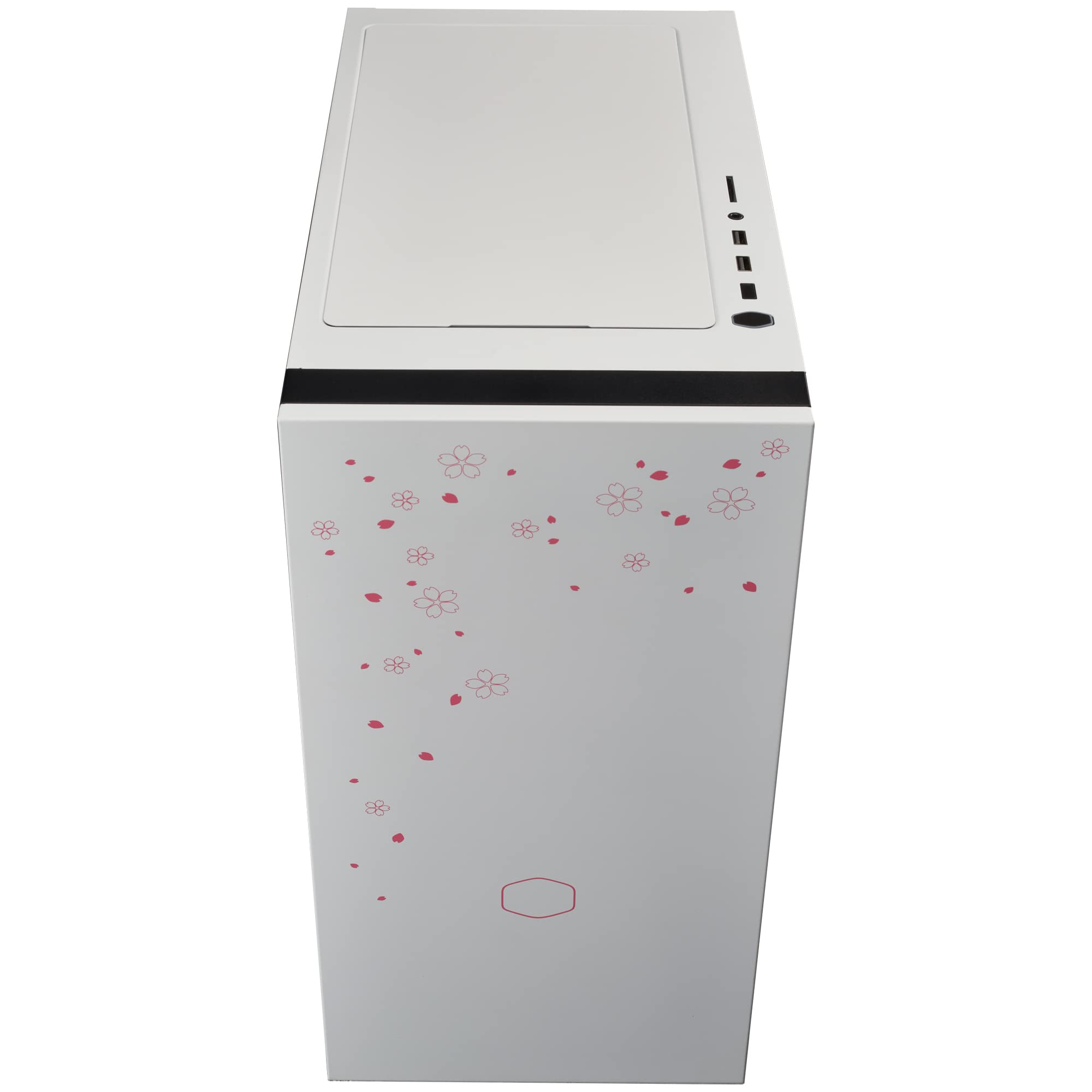 Cooler Master Silencio S400 Sakura Mini-Tower Gehäuse weiß