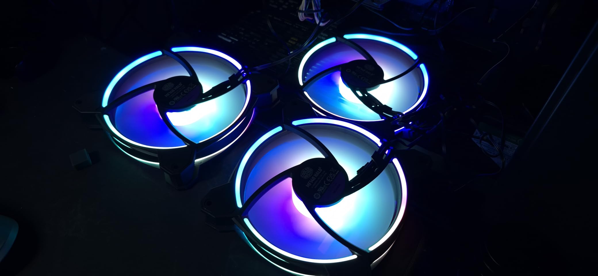 Cooler Master MF140 Halo2 140mm ARGB Gehäuselüfter PWM