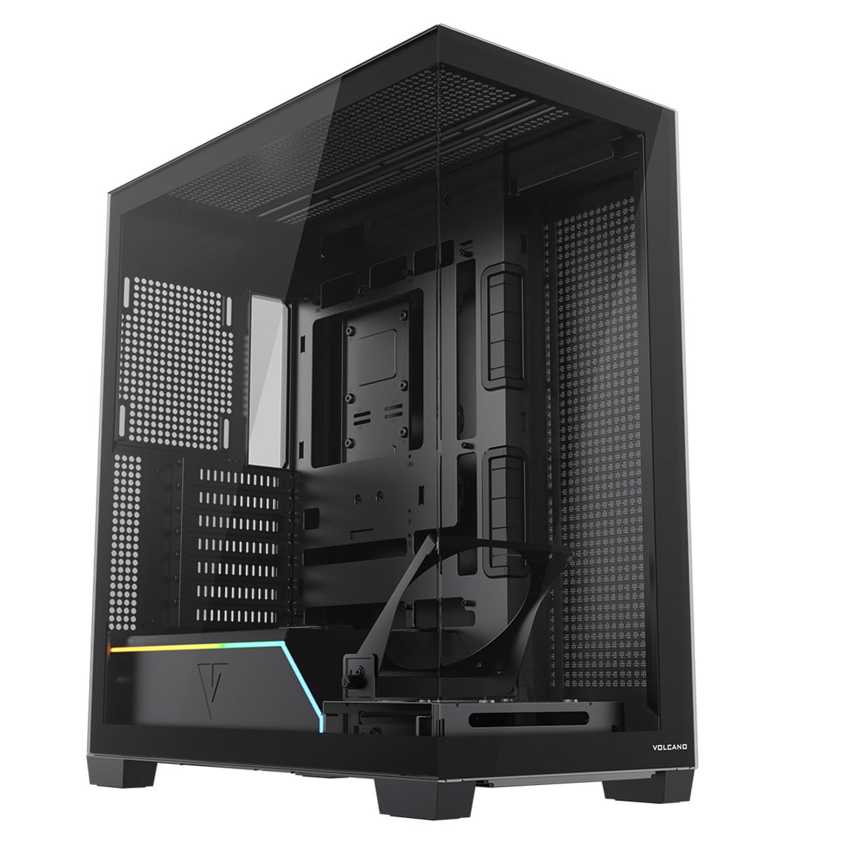 Modecom Volcano Stellar Plus MIDI NF Gehäuse Schwarz ATX