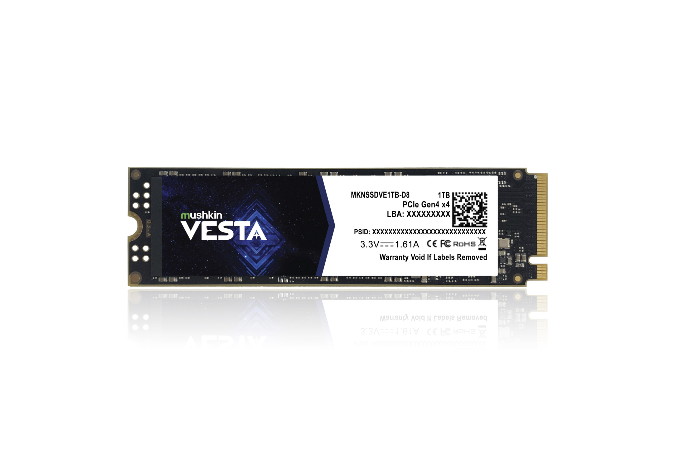 Mushkin VESTA MKNSSDVE1TB-D8 SSD 1TB SATA