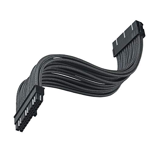 SilverStone PP07E-MBB ATX Kabel 24-Pin schwarz 30cm