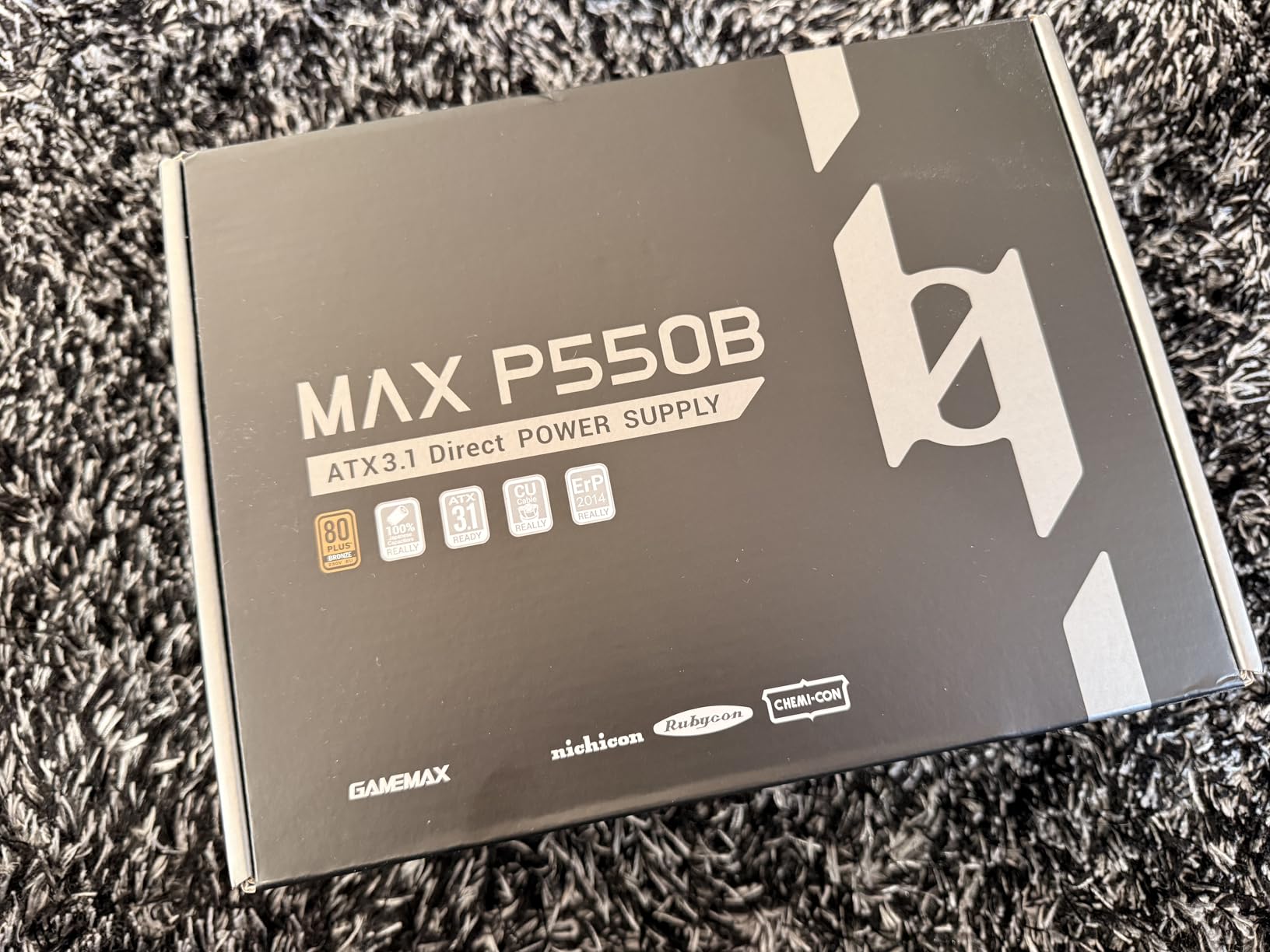 GAMEMAX MAX P550B Netzteil 550W Bronze ATX 3.1 nicht-modular