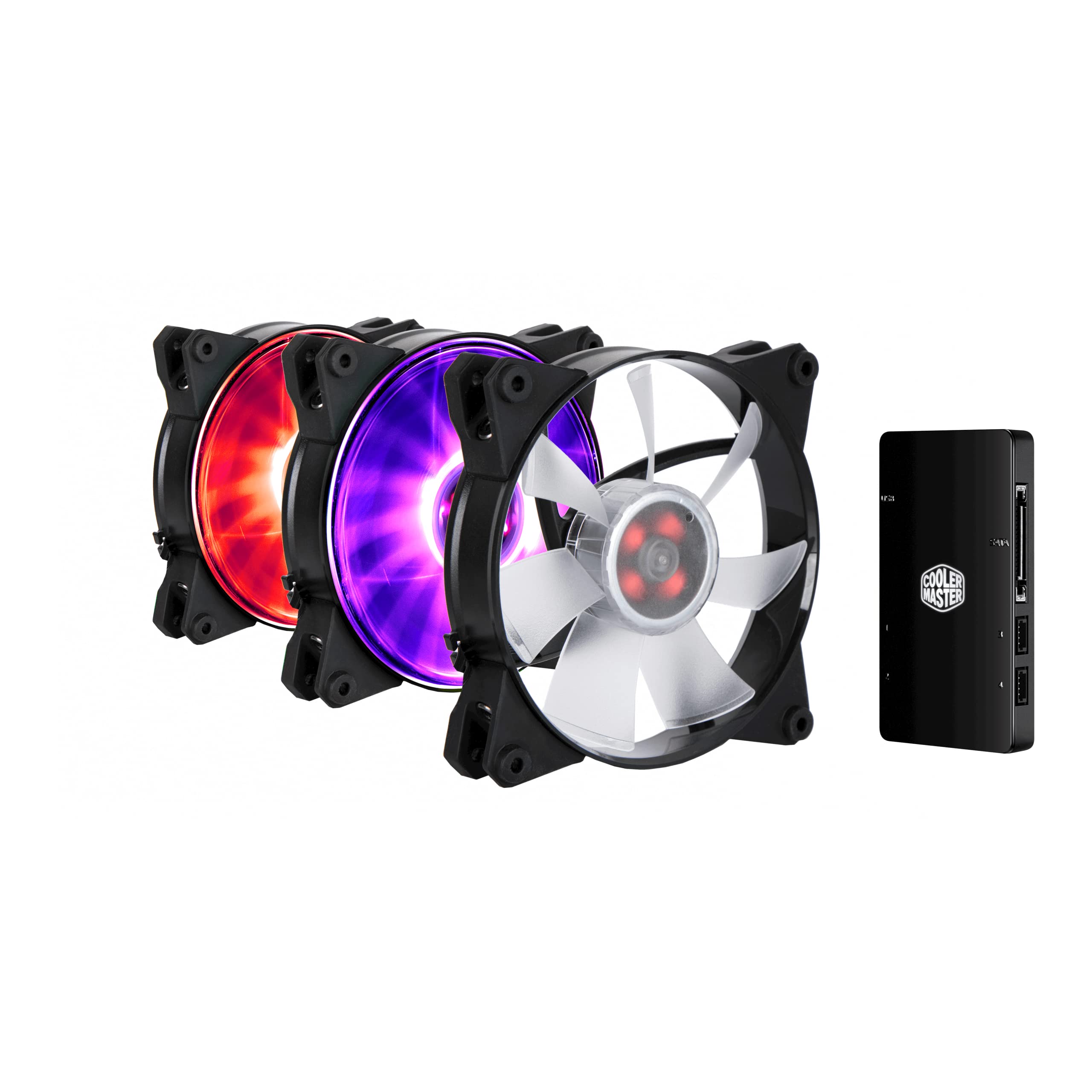 Cooler Master MasterFan Pro Air Flow Lüfter 120mm RGB 3er-Pack