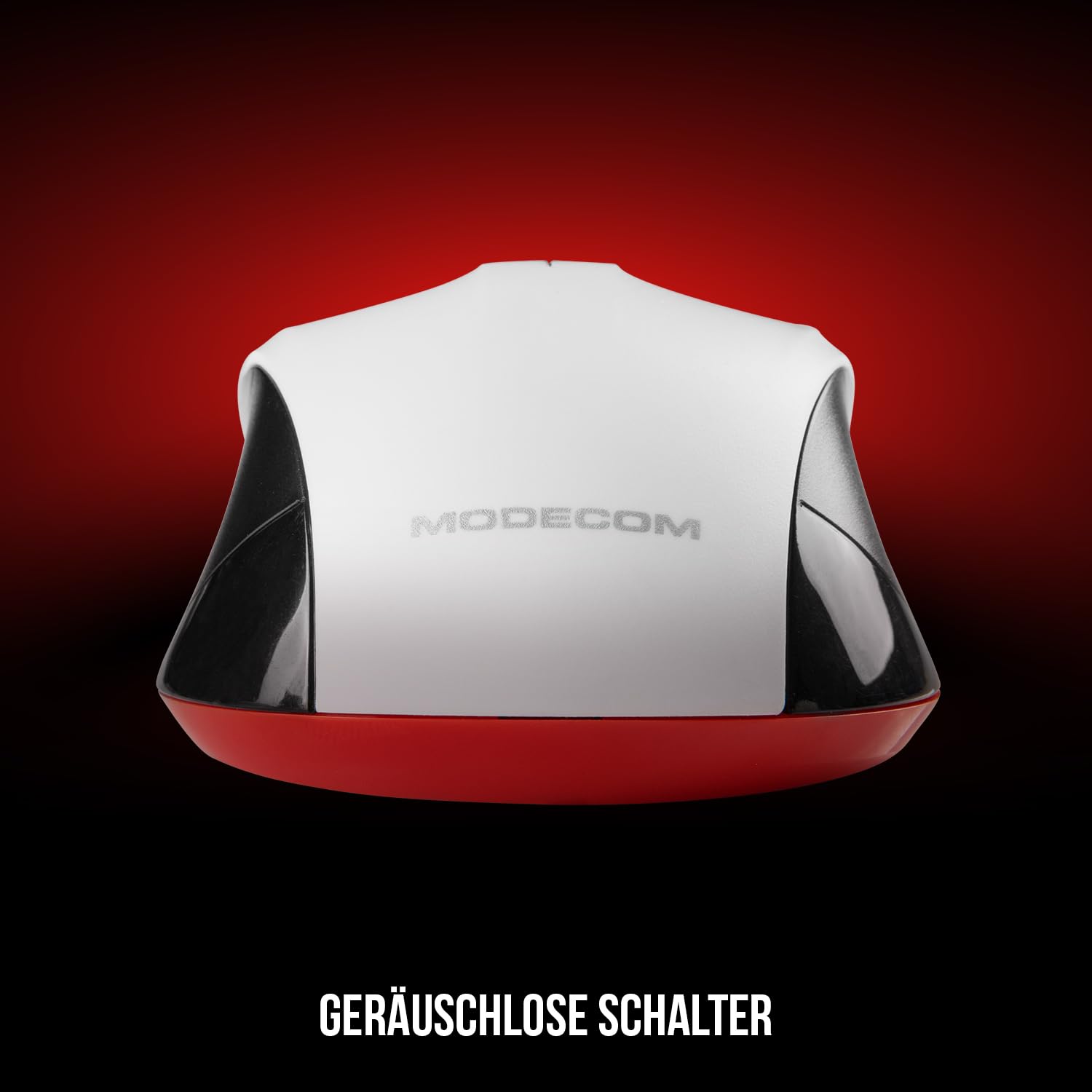 Modecom MC-WM9.1 Maus schwarz-weiß kabellos 1600 DPI
