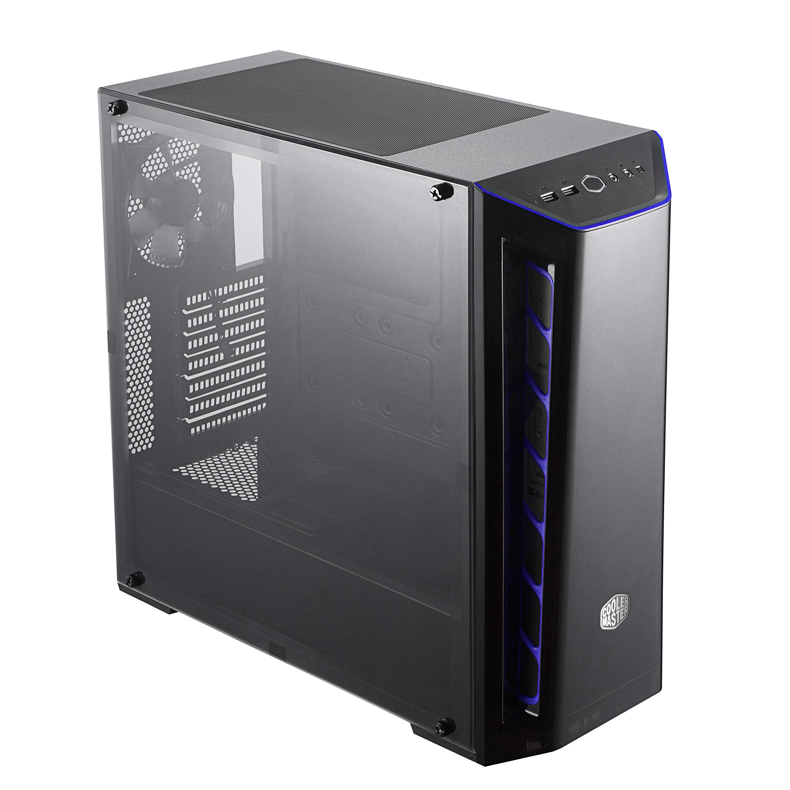 Cooler Master MasterBox MB520 ATX Gehäuse blau Acryl