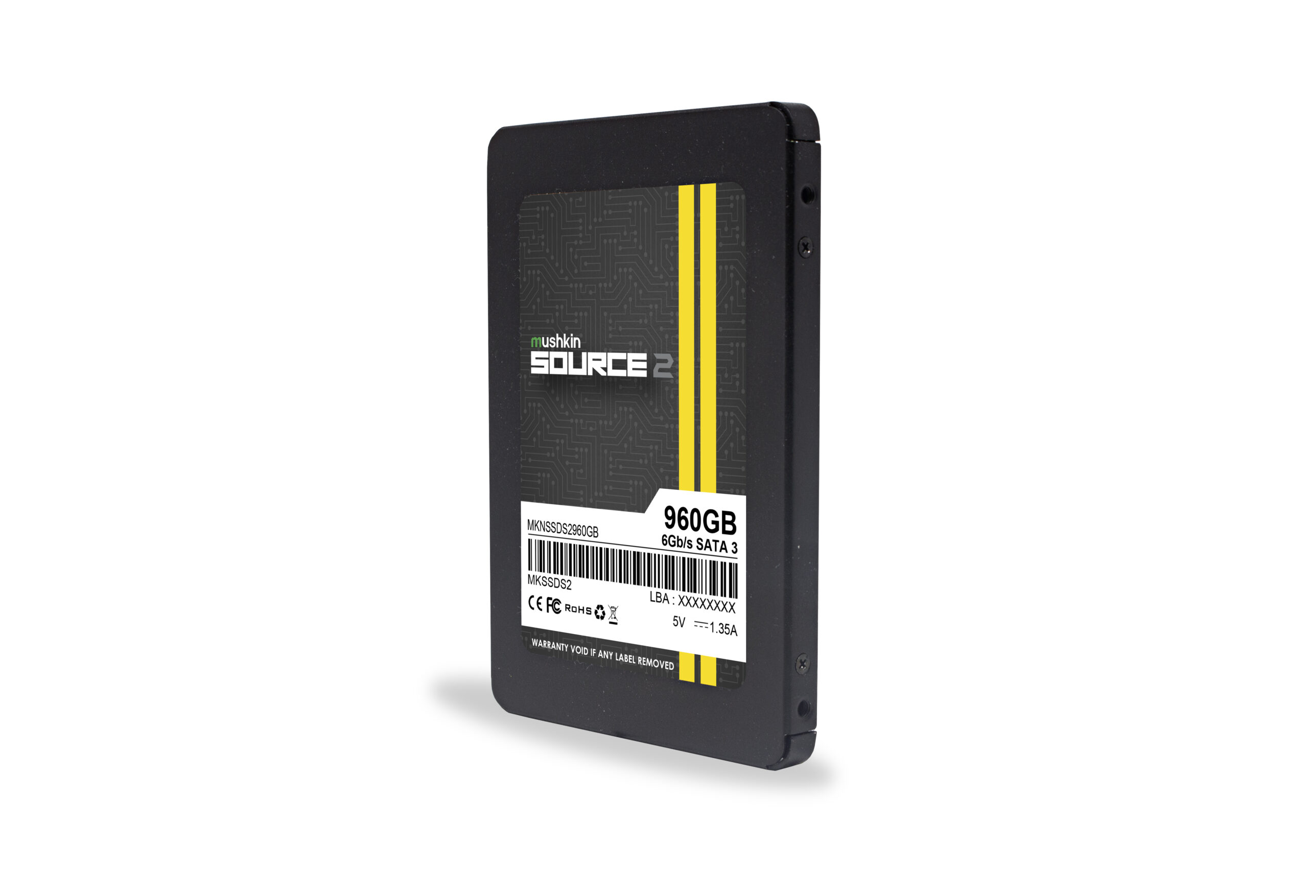 Mushkin Source 2 MKNSSDS2960GB Interne SSD 960GB