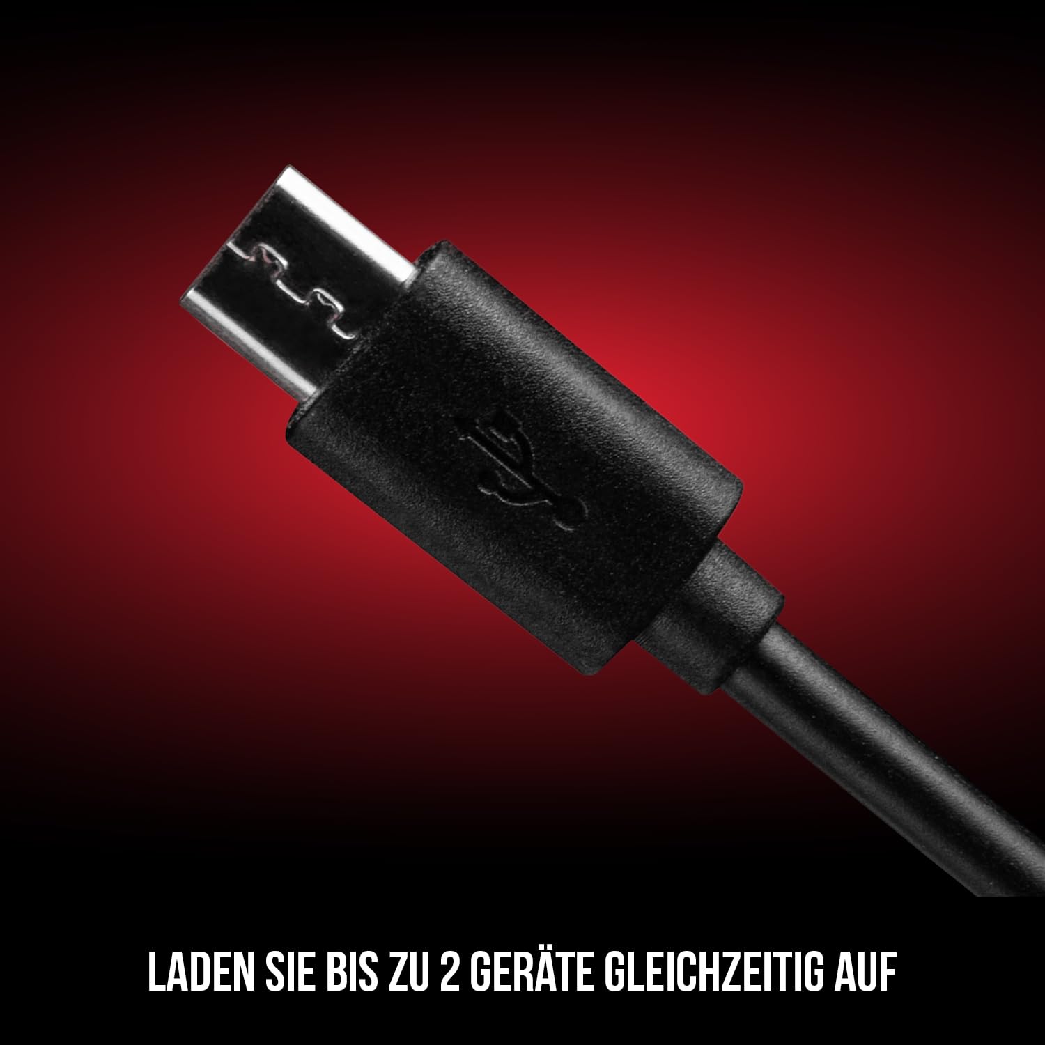 Modecom CU2K-09 Kfz-Ladegerät Micro-USB schwarz Kabel