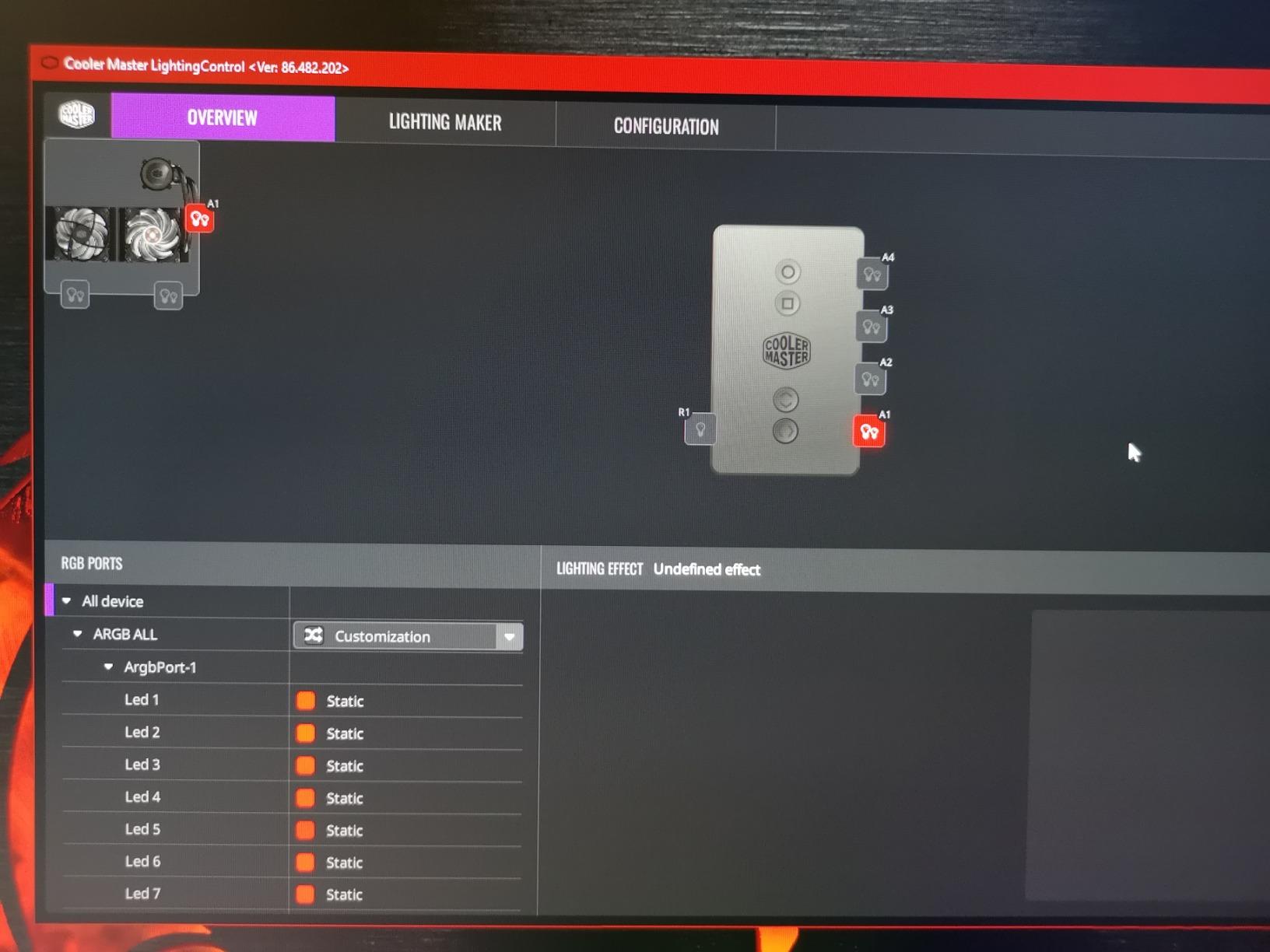 Cooler Master MasterLiquid ML120R Wasserkühlung 120mm ARGB