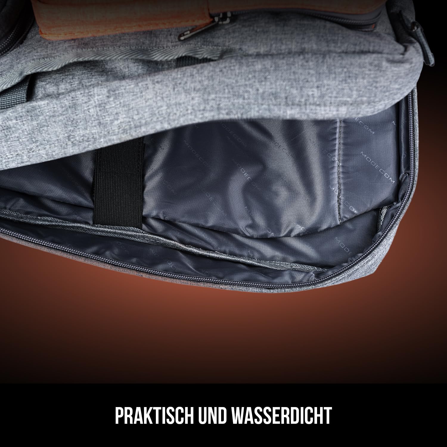 Modecom Reno Laptoptasche 15,6 Zoll orange wasserabweisend