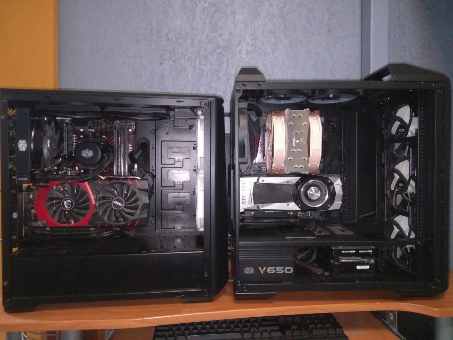 Cooler Master Vertikaler Grafikkartenhalter Riser-Kabel MasterCase