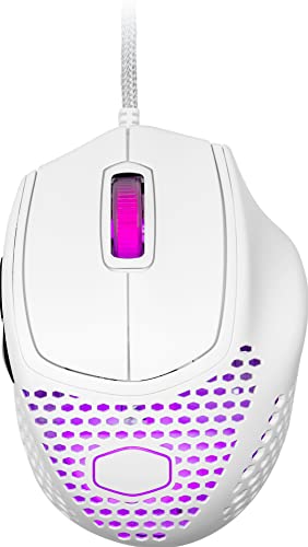 Cooler Master MM720 Gaming Maus Weiß 49g 16000 DPI
