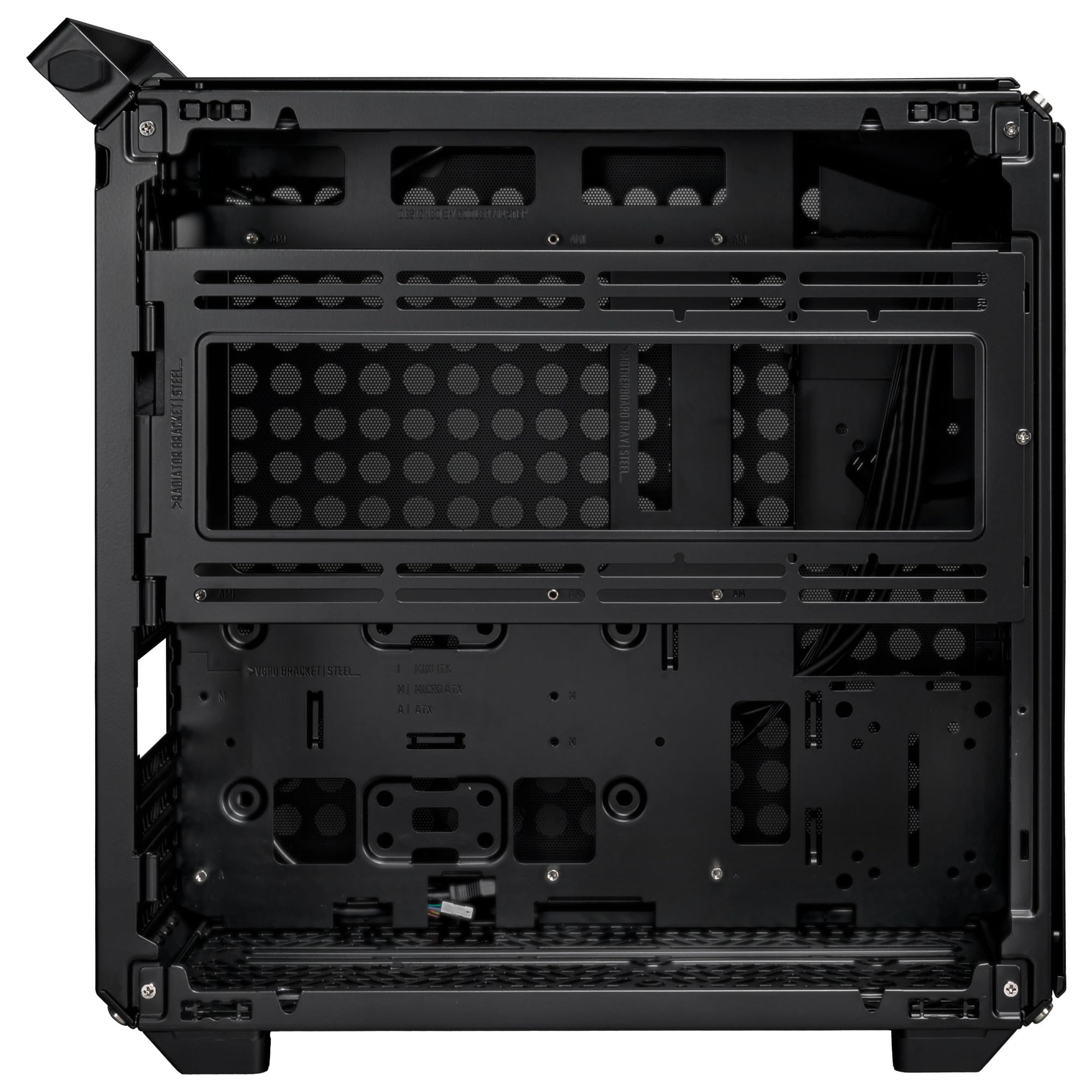 Cooler Master Qube 500 Flatpack PC-Gehäuse ATX schwarz
