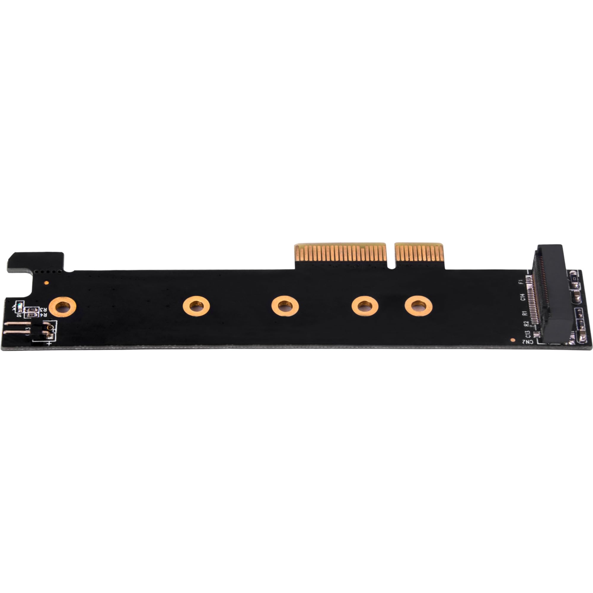 SilverStone ECM26 Case Storage M.2 NVMe auf PCIe x4 Adapter schwarz