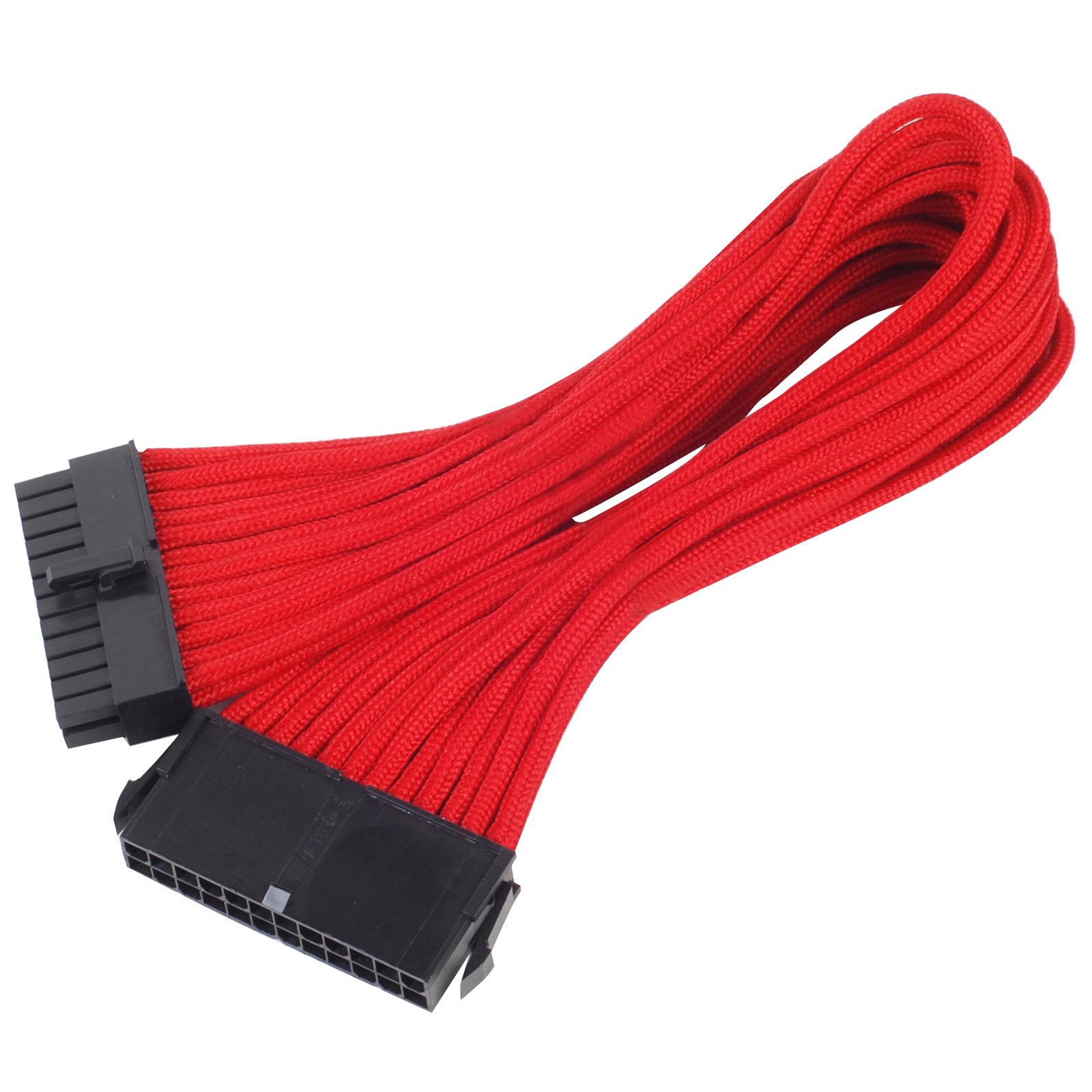 SilverStone PP07-MBW ATX-Verlängerungskabel 24-Pin weiß 30 cm