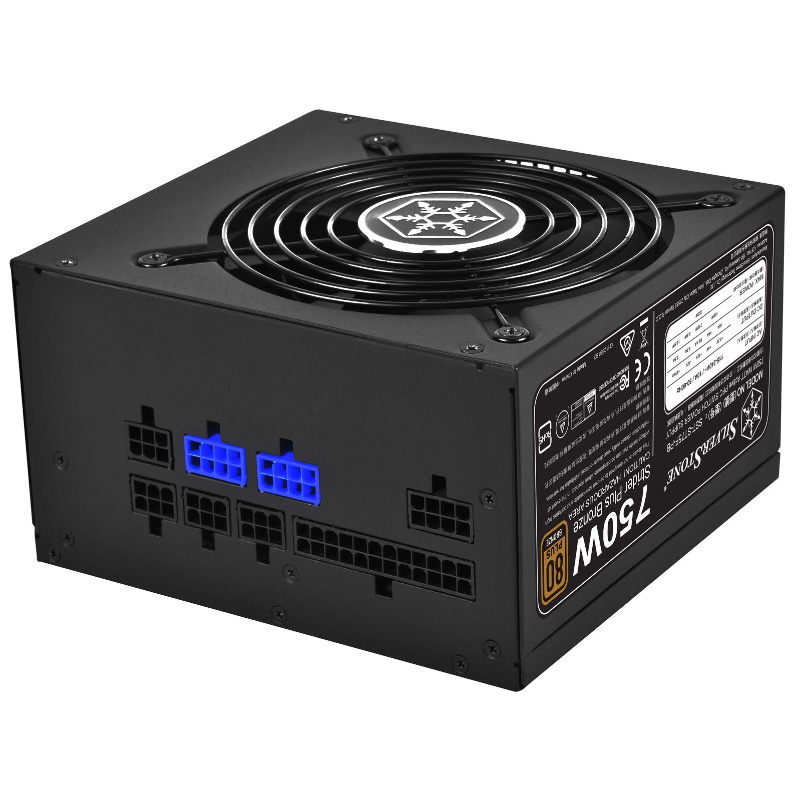 SilverStone Strider Plus ST75F-PB 750W ATX Netzteil Bronze modular
