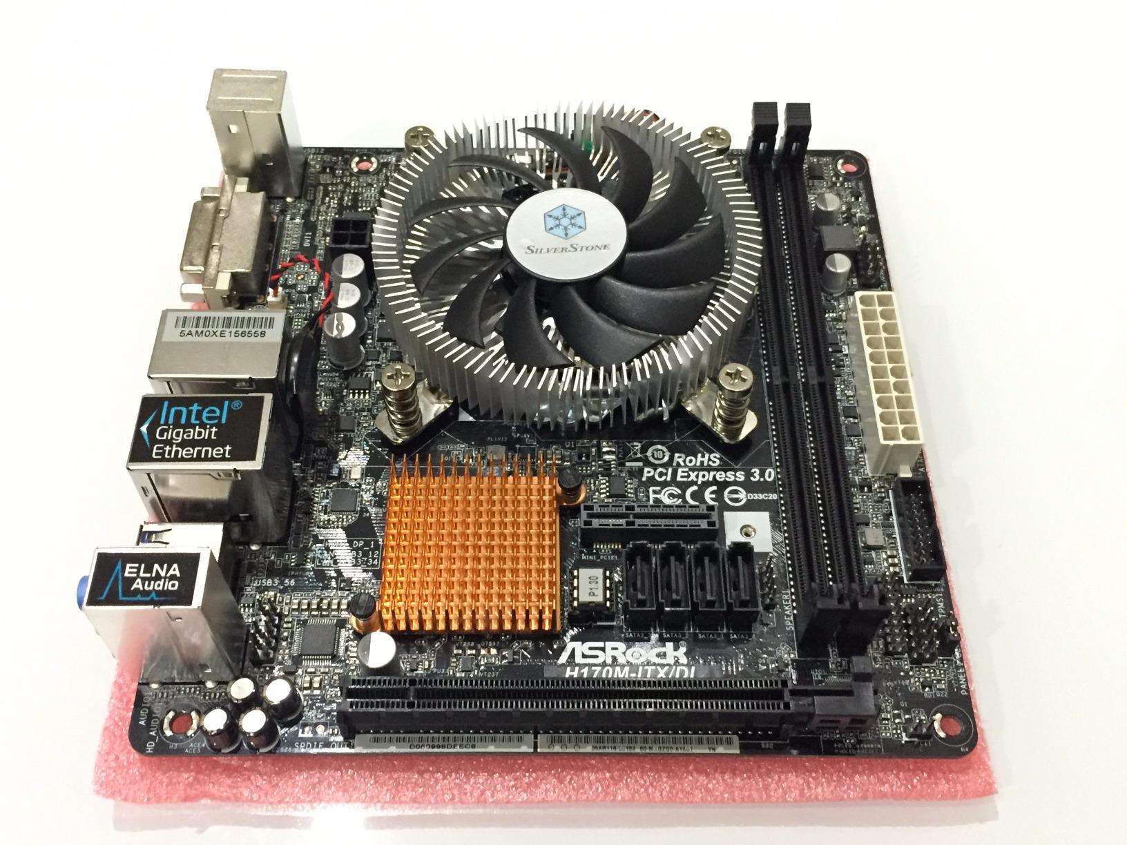 SilverStone Nitrogon NT07-115X CPU-Kühler Low-Profile 80mm