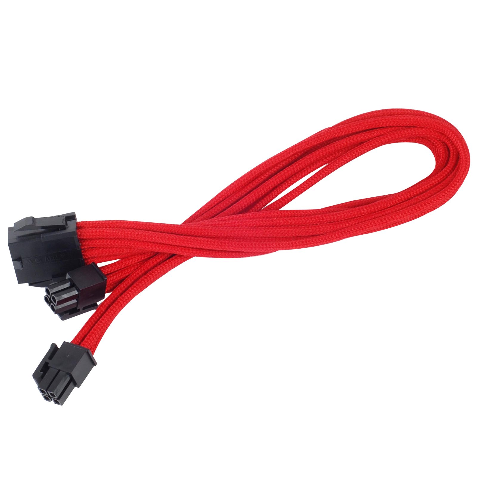 SilverStone PP07-EPS8R EPS-Verlsngerungskabel 30cm Rot 8-Pin