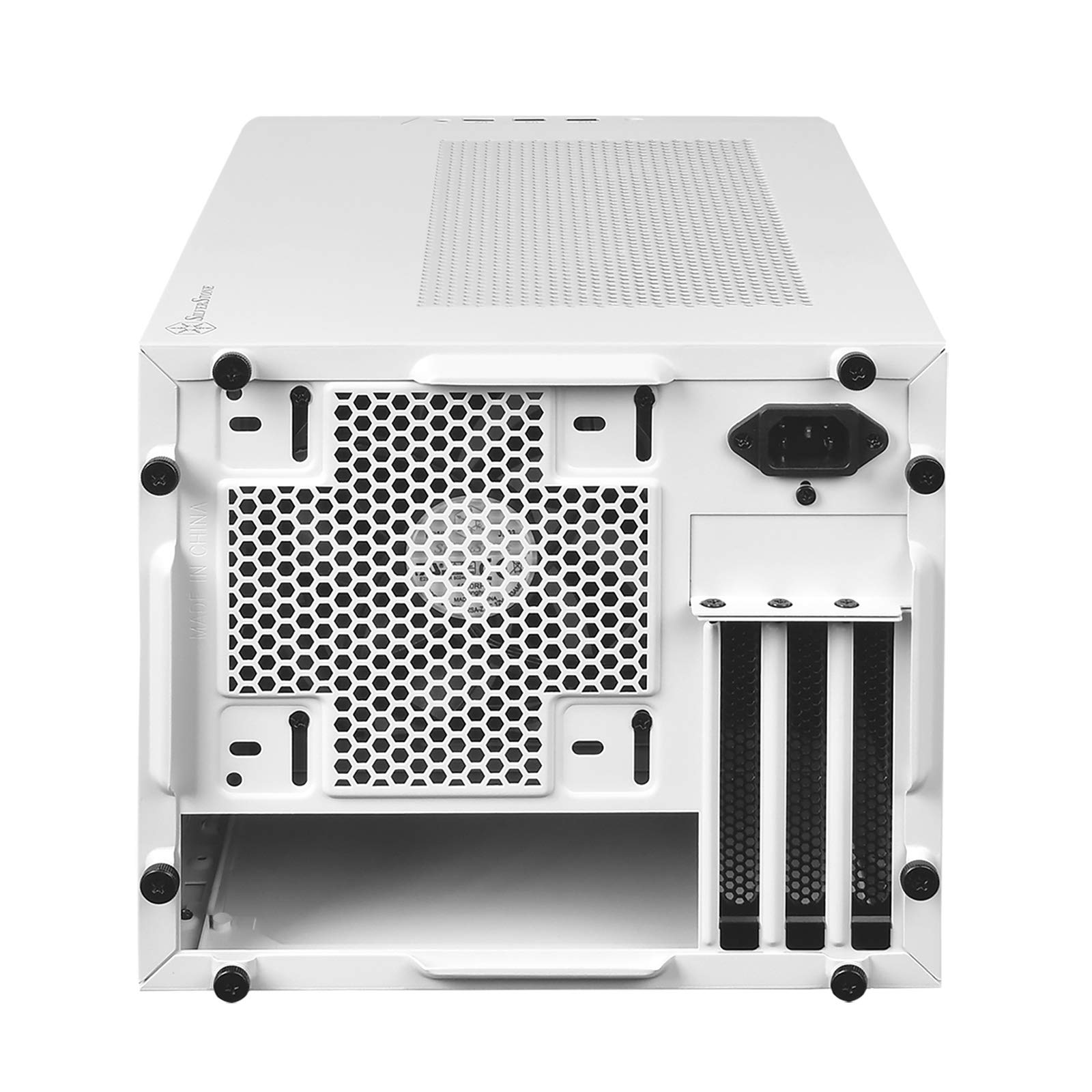 SilverStone SUGO 14 Mini-ITX Gehäuse weiß Cube SG14W