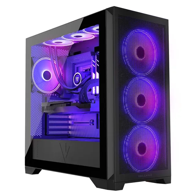 Modecom Volcano Expanse S APEX PC-Gehäuse Schwarz ARGB