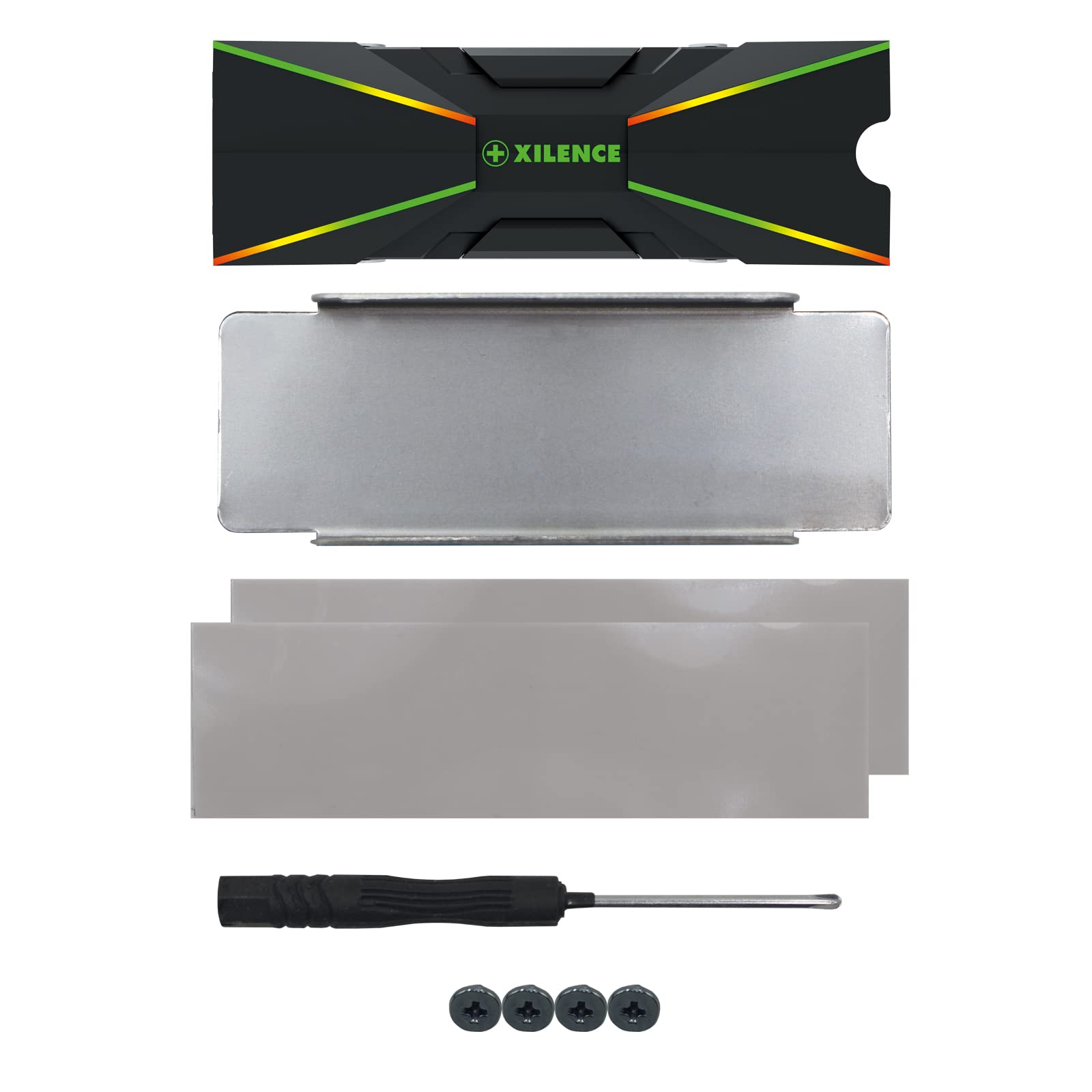 Xilence M2SSD.B.ARGB SSD Kühler M.2 2280 schwarz