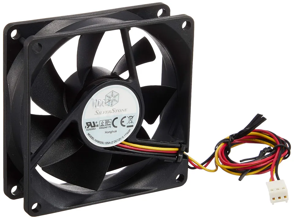 SilverStone FN SST-FN81 Lüfter 80mm schwarz leise